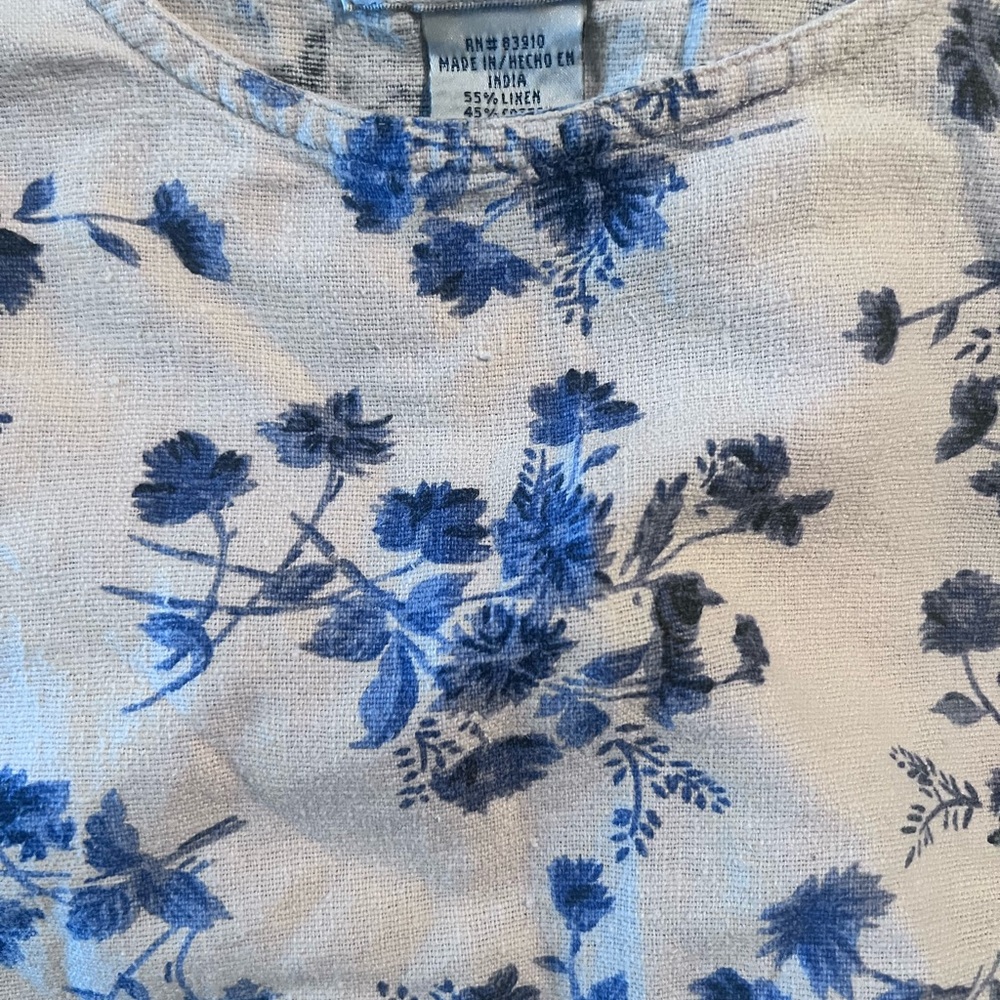 Bill Blass Floral Print Dress - Picture 3 of 6